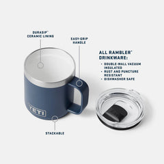 YETI Rambler 10oz Mug With DuraSip Ceramic Lining