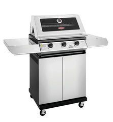 BeefEater 1200S Series 3 Burner BBQ & Side Burner Trolley