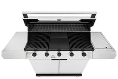 BeefEater 1200S Series 5 Burner BBQ & Side Burner Trolley