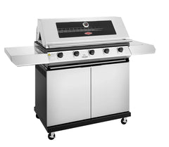 BeefEater 1200S Series 5 Burner BBQ & Side Burner Trolley