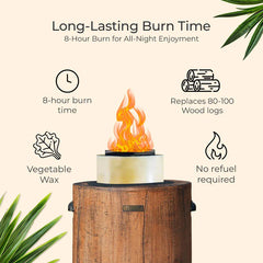 ECO FUEGO Natural Wax Refill