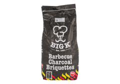 Big K Barbecue Charcoal Briquettes