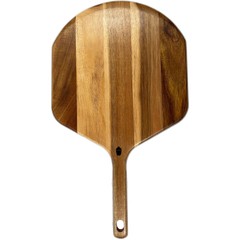 Kama Gear 12" Acacia Wood Pizza Peel & Serving Board