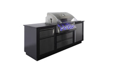 Napoleon Oasis Compact 105 Outdoor Kitchen - Free Cover & Rotisserie