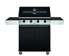 BeefEater 1200E Series 4 Burner BBQ & Side Burner Trolley