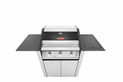 BeefEater 1600s Series - 3 Burner BBQ & Side Burner Trolley
