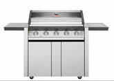 BeefEater 1600s Series - 5 Burner BBQ & Side Burner Trolley
