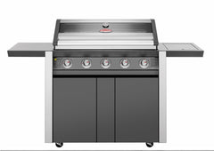 BeefEater 1600E Series - 5 Burner BBQ & Side Burner Trolley