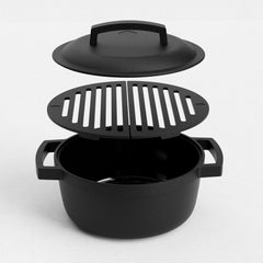 Kama Gear Smoke Pot : 5.7L Over The Top Cooking Dutch Oven