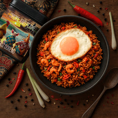 Smoke and Flame Nasi Goreng (Balinese Fried Rice)