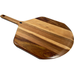 Kama Gear 12" Acacia Wood Pizza Peel & Serving Board