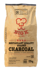 Big K Dura Restaurant Quality Grade Charcoal 12kg ACH12