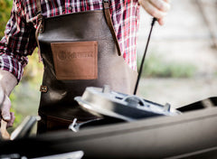 Petromax - Buff Leather Apron With Cross Back Straps
