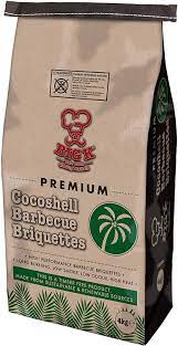 Big K Premium Cocoshell Barbecue Briquettes 4kg
