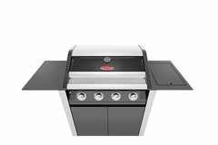 BeefEater 1600E Series - 4 Burner BBQ & Side Burner Trolley