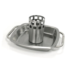 Broil King Stainless Steel Chicken Roaster with Pan