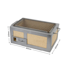 Small Kasai Konro Grill with Stainless Steel Frame V2