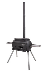Ozpig Big Pig Wood Fired BBQ Stove and Heater
