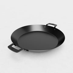 Kama Gear 34cm Carbon Steel Paella Pan : Black Edition