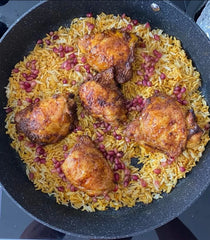Smoke and Flame Persian Chicken