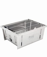 ProQ Flatdog Fold-Flat Portable Charcoal BBQ - With Free Cover