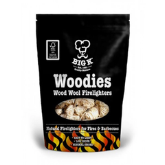 Woodies Natural Wood Wool Firelighters