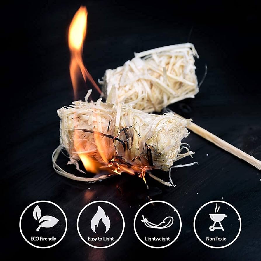 Natural firelighters