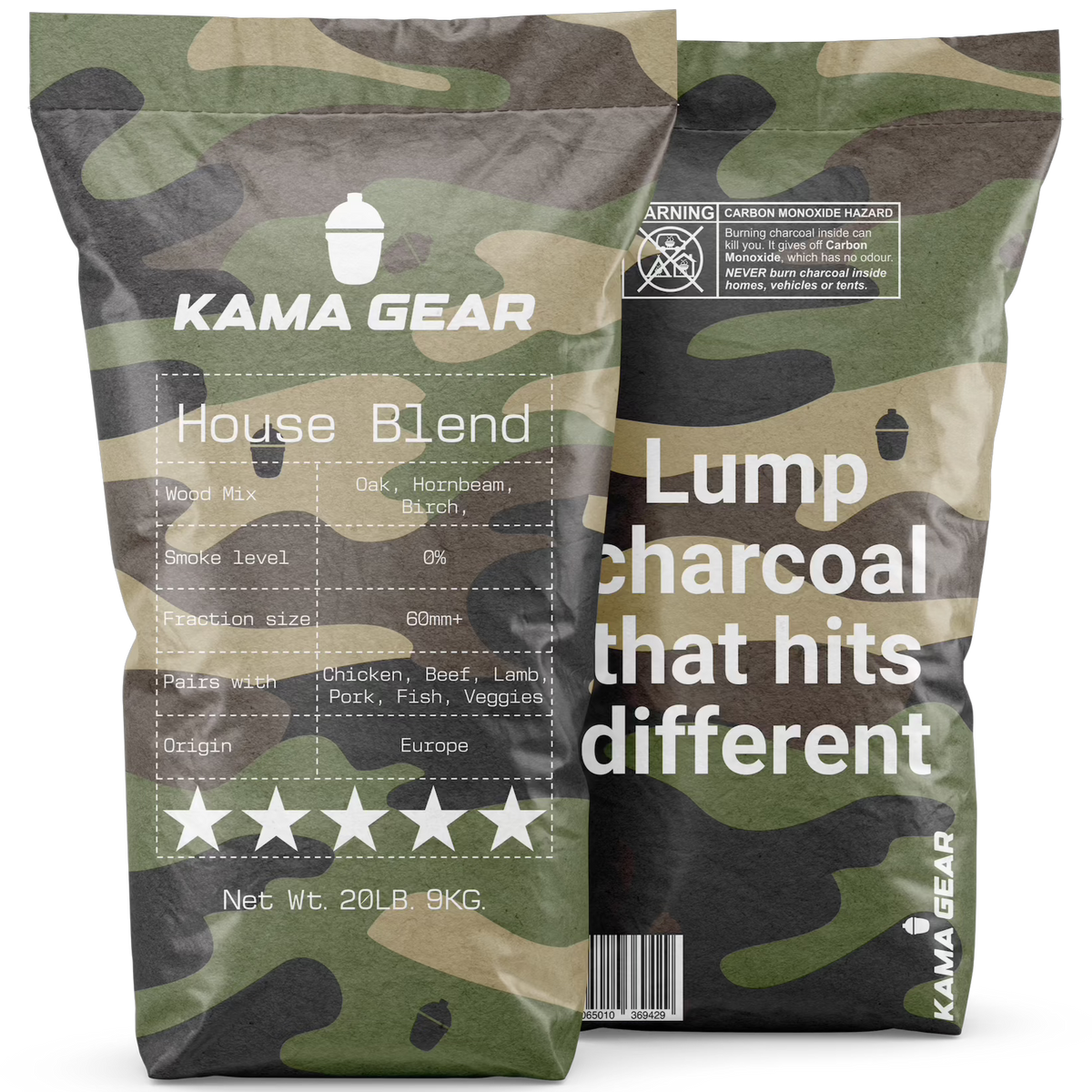 Kama Gear House Blend 9kg FSC-certified