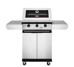 BeefEater 1200S Series 3 Burner BBQ & Side Burner Trolley