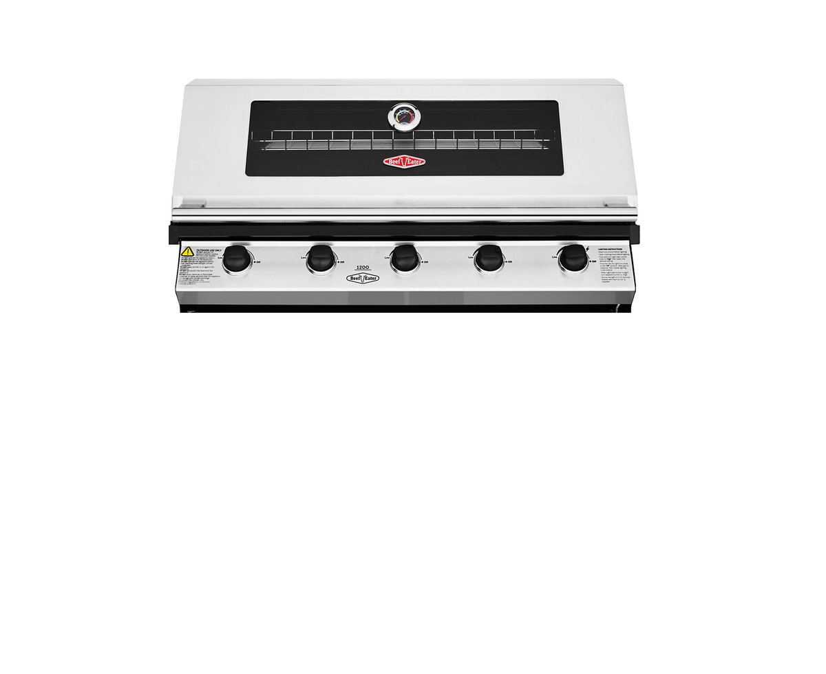BeefEater 1200S - 5 Burner Built In BBQ