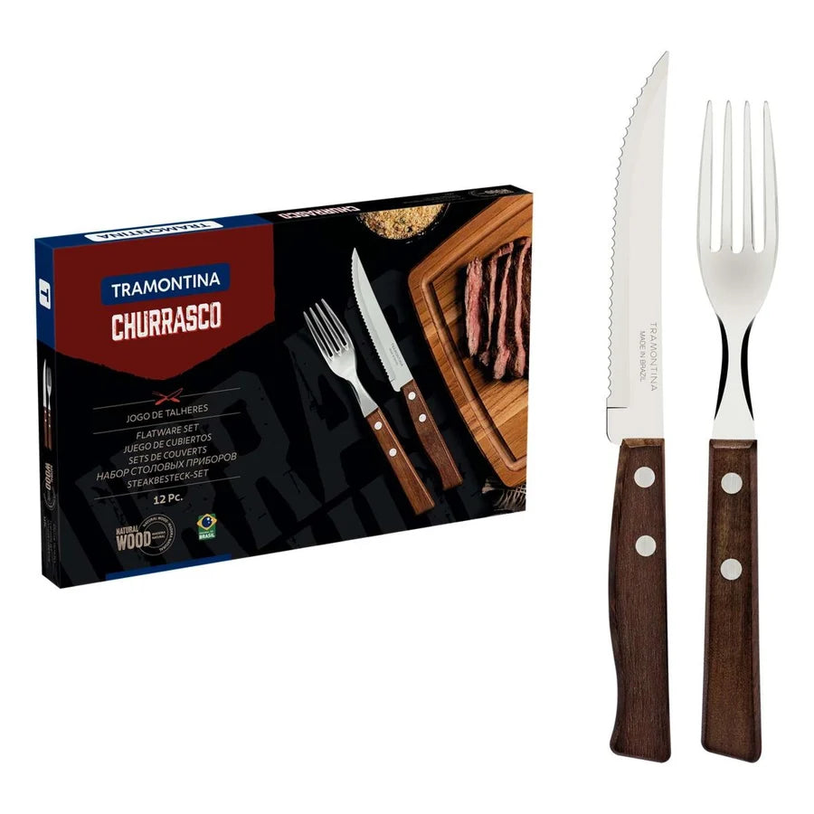 Tramontina 12pc Polywood Cutley Set
