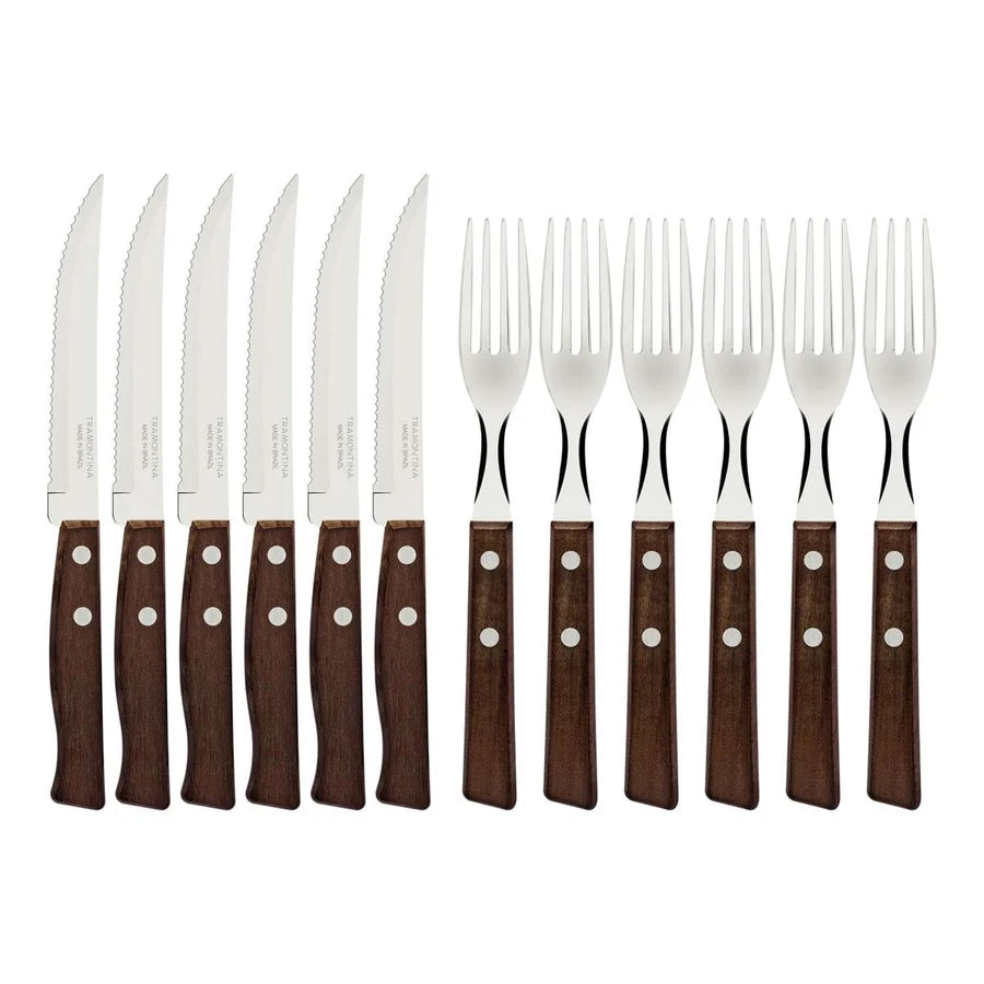 Tramontina 12pc Polywood Cutley Set