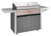 BeefEater 1500 series  - 5 Burner BBQ & Side Burner Trolley