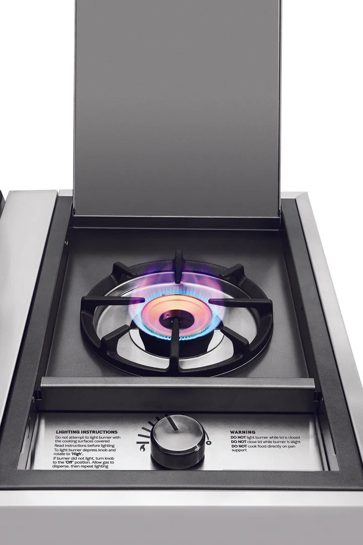 BeefEater 1500 series  - 3 Burner BBQ & Side Burner Trolley