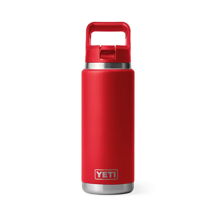 Yeti Rambler 26oz Bottle with straw cap