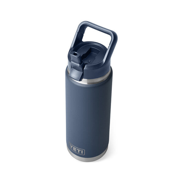 Yeti Rambler 26oz Bottle with straw cap
