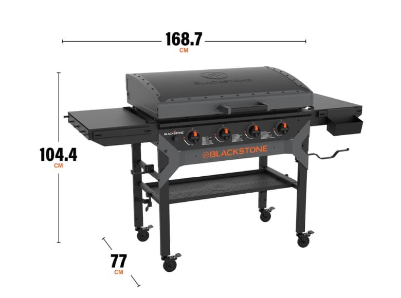 Blackstone Iron Forged 36" Gas Griddle with Hood
