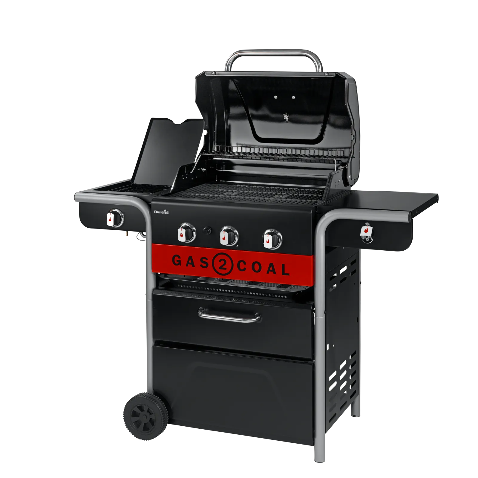 Char Broil Gas2Coal 3+1 Burner Hybrid Grill