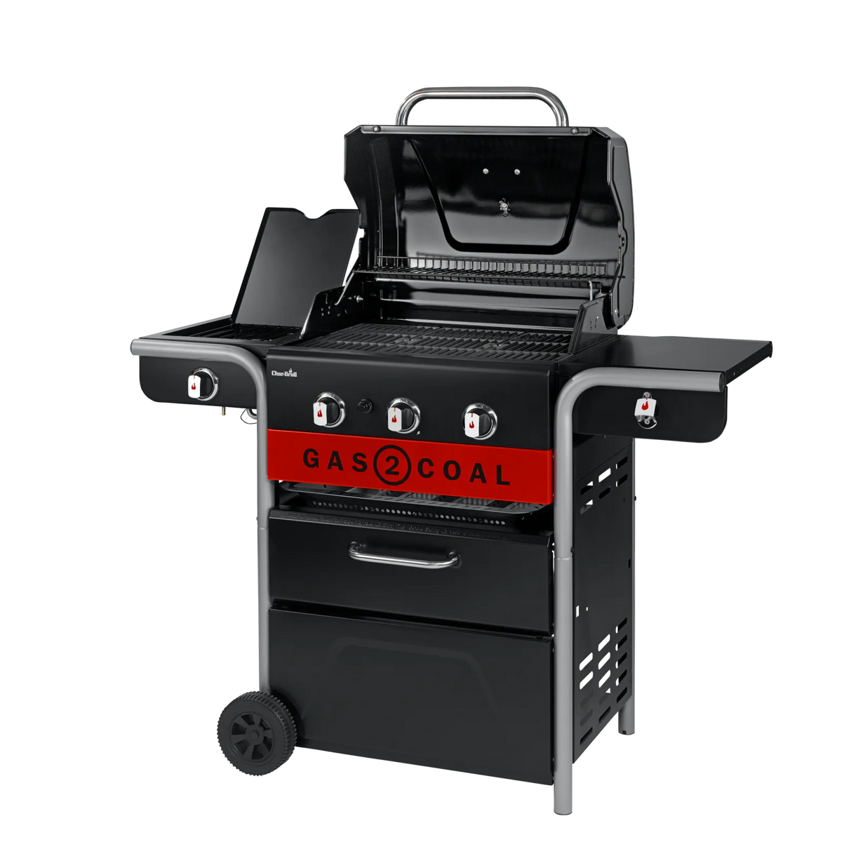 Char Broil Gas2Coal 3+1 Burner Hybrid Grill