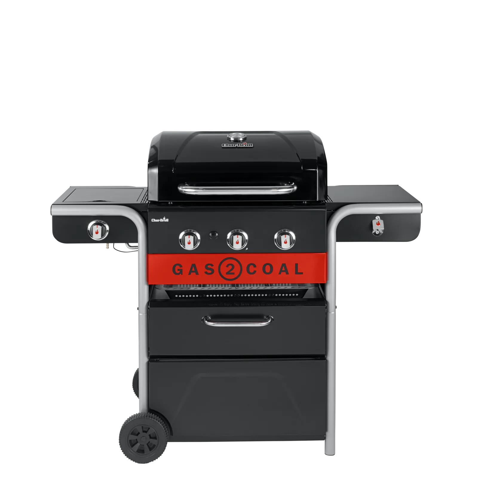 Char Broil Gas2Coal 3+1 Burner Hybrid Grill