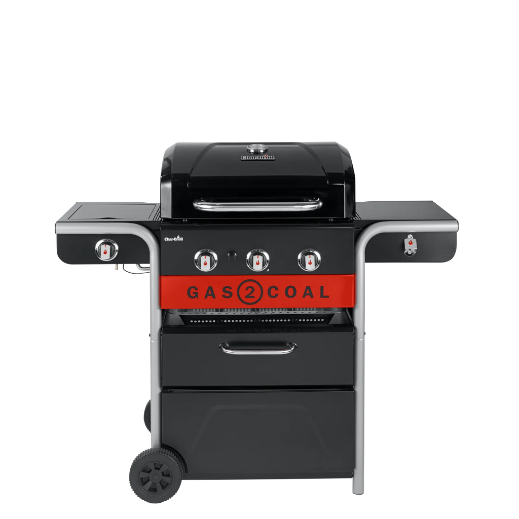 Char Broil Gas2Coal 3+1 Burner Hybrid Grill