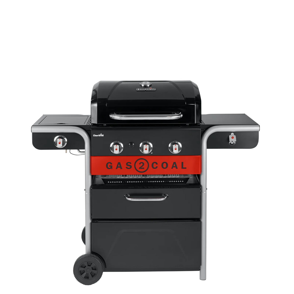 Char Broil Gas2Coal 3+1 Burner Hybrid Grill