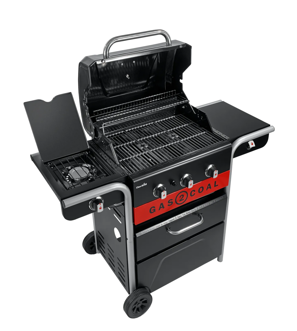 Char Broil Gas2Coal 3+1 Burner Hybrid Grill