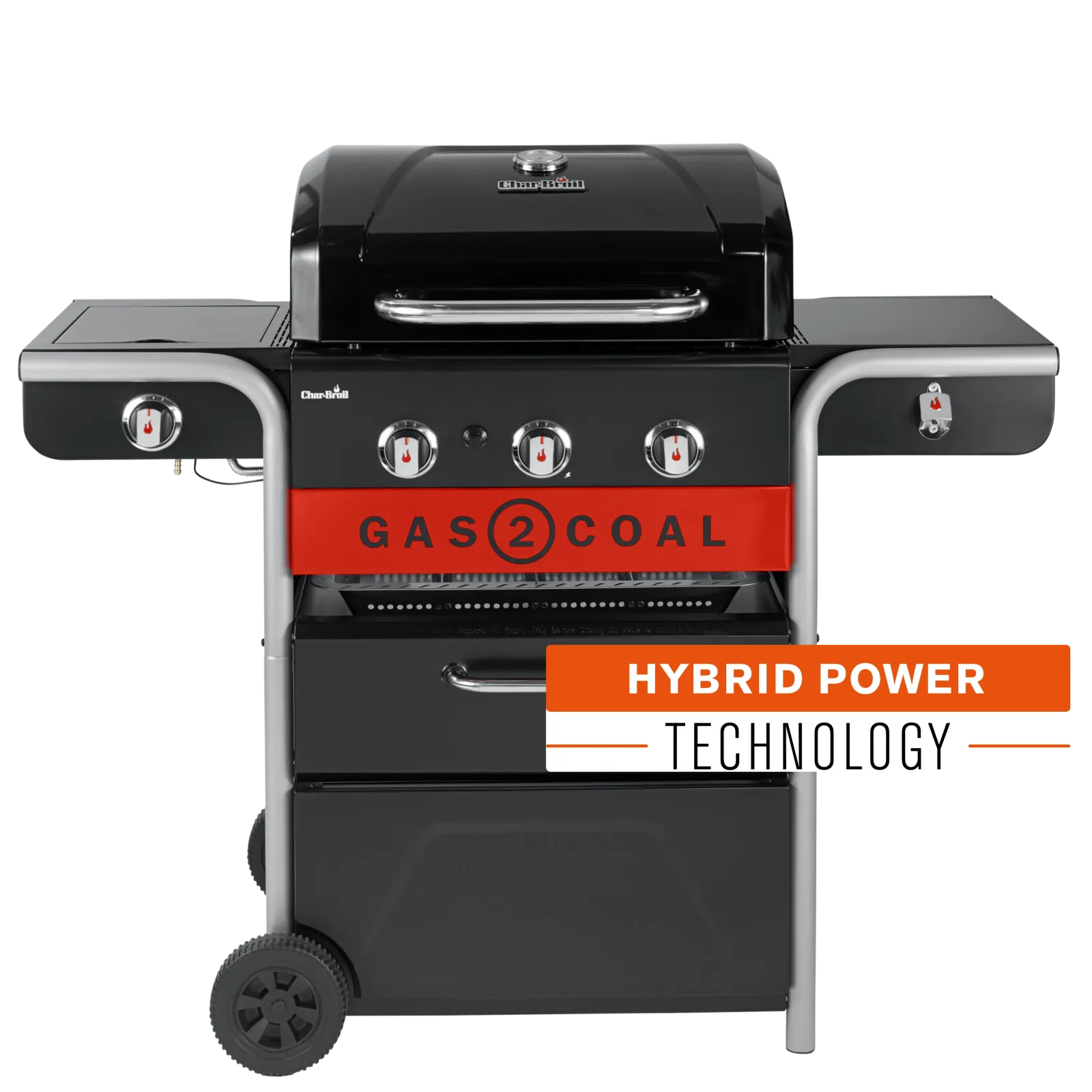 Char Broil Gas2Coal 3+1 Burner Hybrid Grill