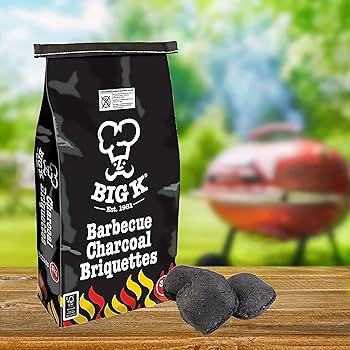 Big K Barbecue Charcoal Briquettes