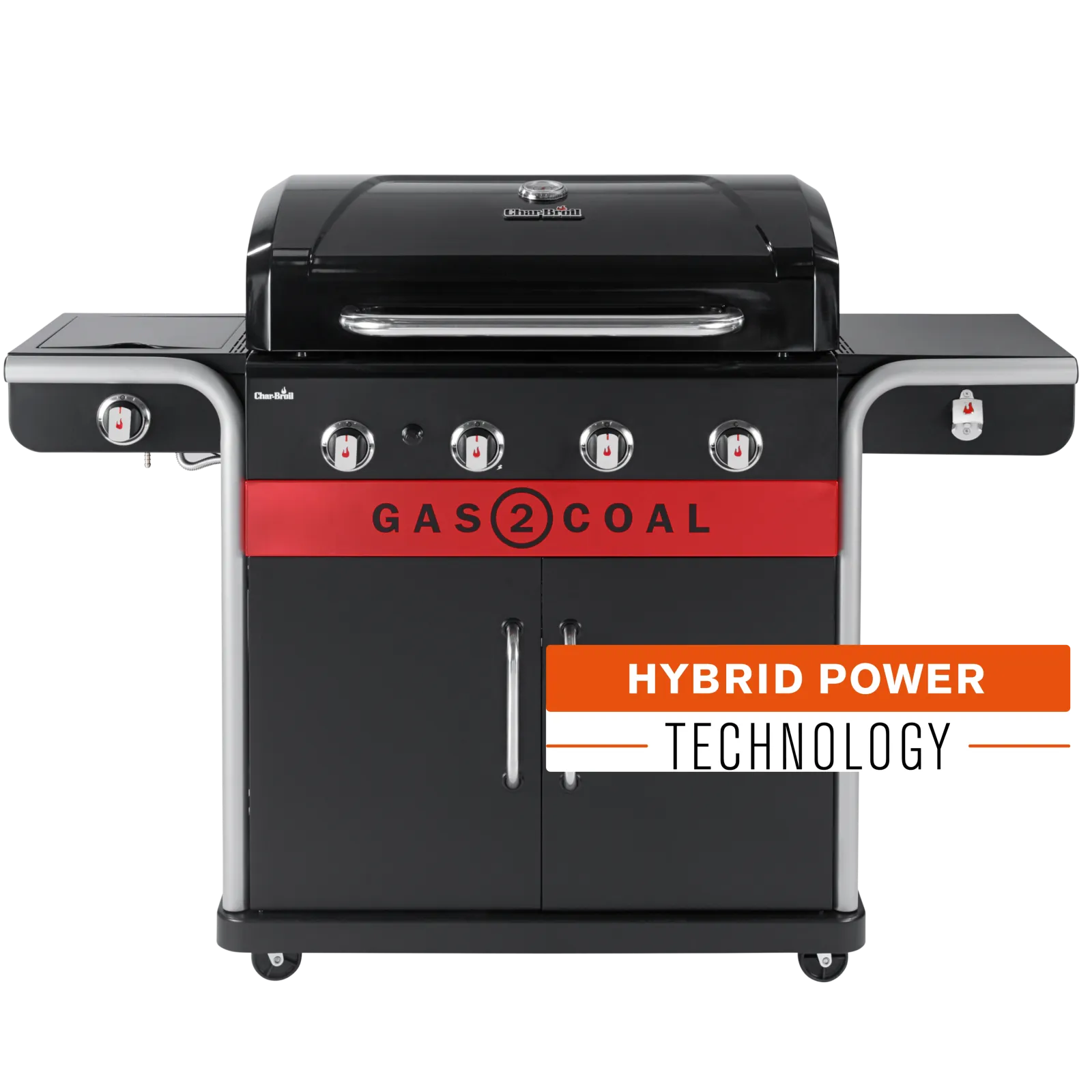 Char Broil Gas2Coal 4+1 Burner Hybrid Grill