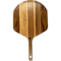 Kama Gear 12" Acacia Wood Pizza Peel & Serving Board