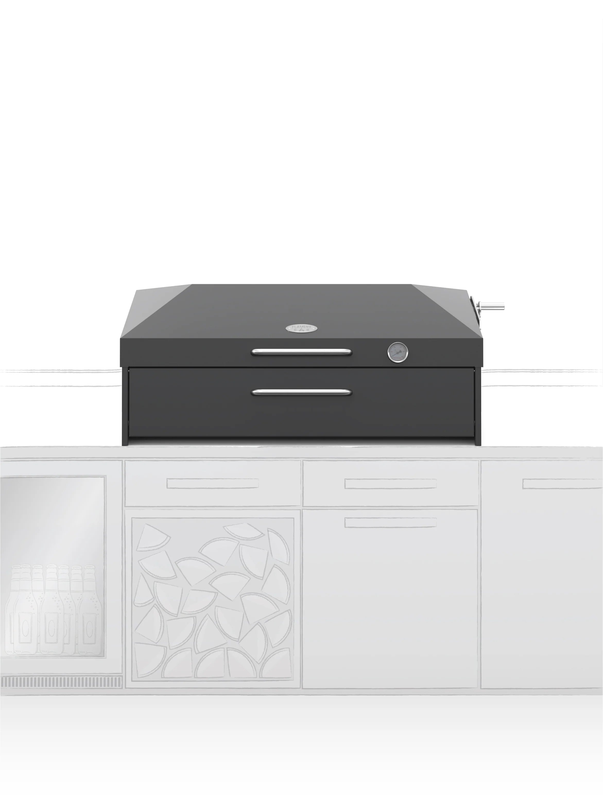 ASADO PRO.3.2 / Large Asado Grill Built-in