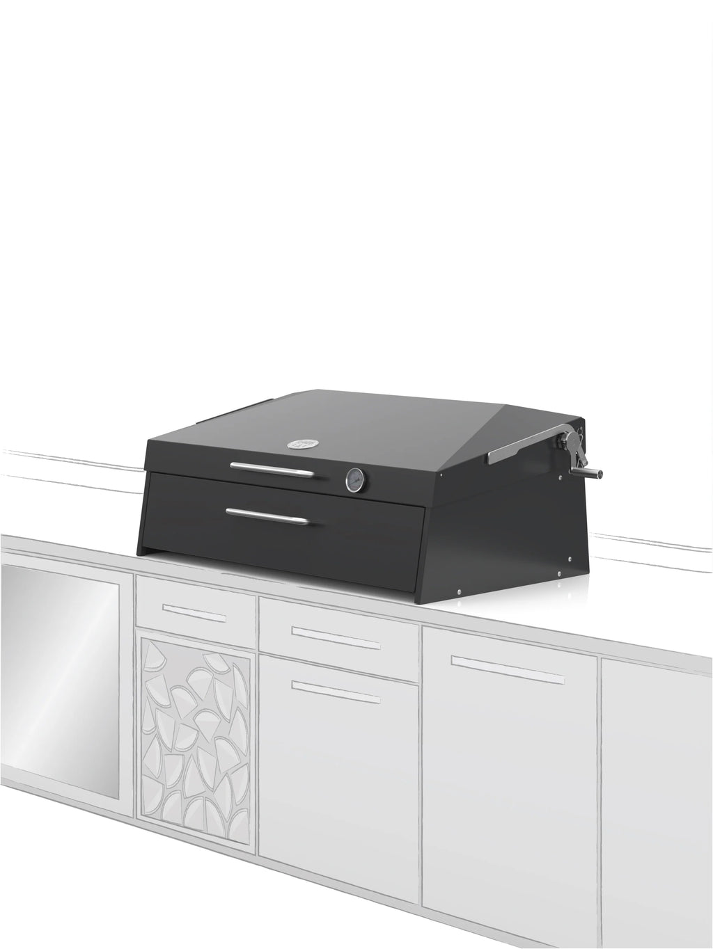 ASADO PRO.3.2 / Large Asado Grill Built-in