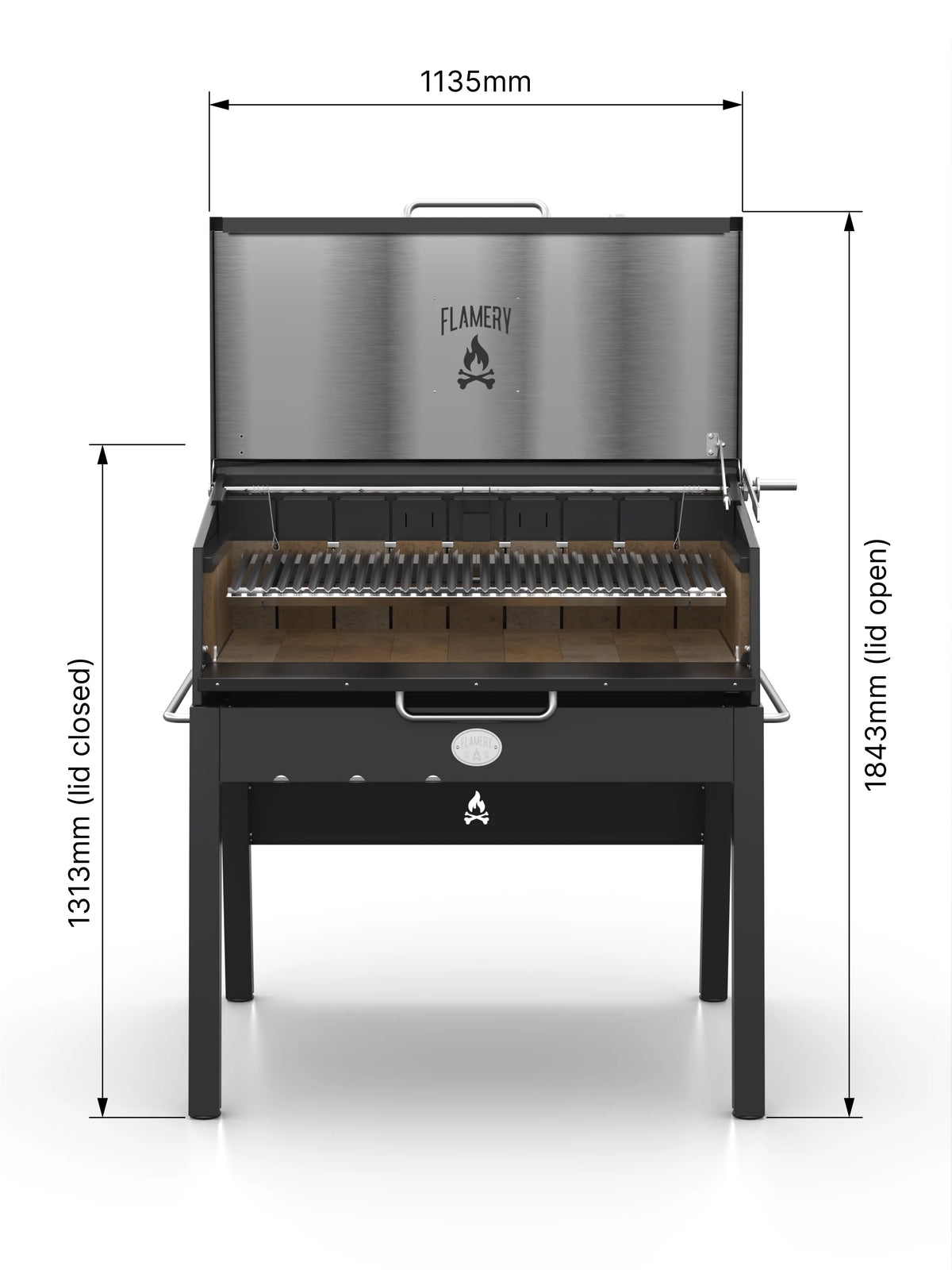 ASADO PRO.1.2 / Large Asado Grill on Stand